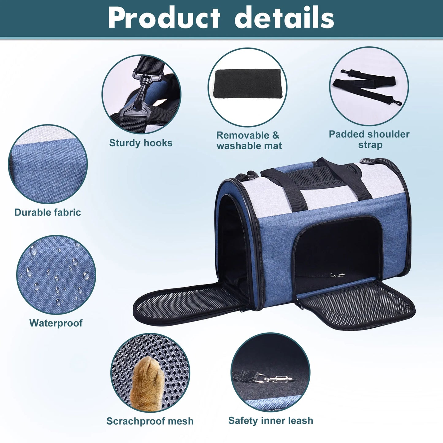 Foldable Travel Handbag Carrier