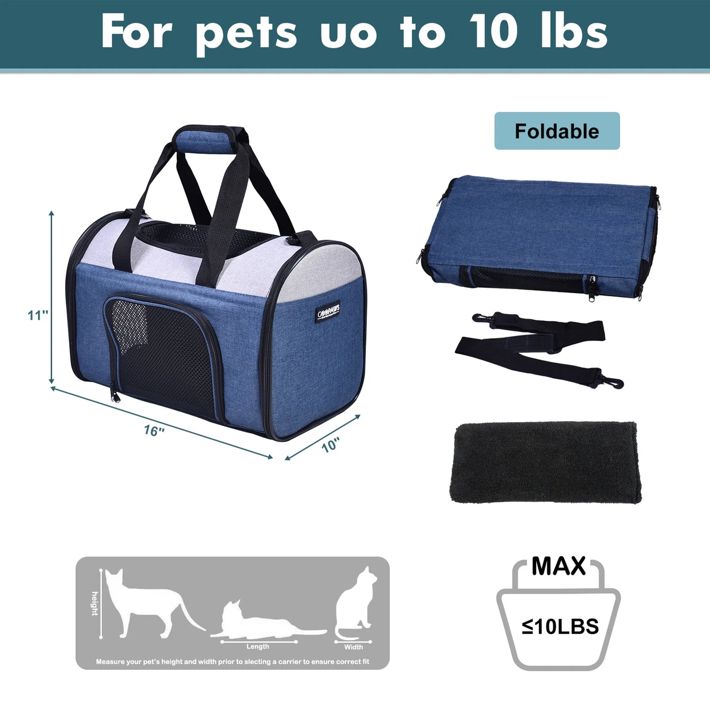 Foldable Travel Handbag Carrier