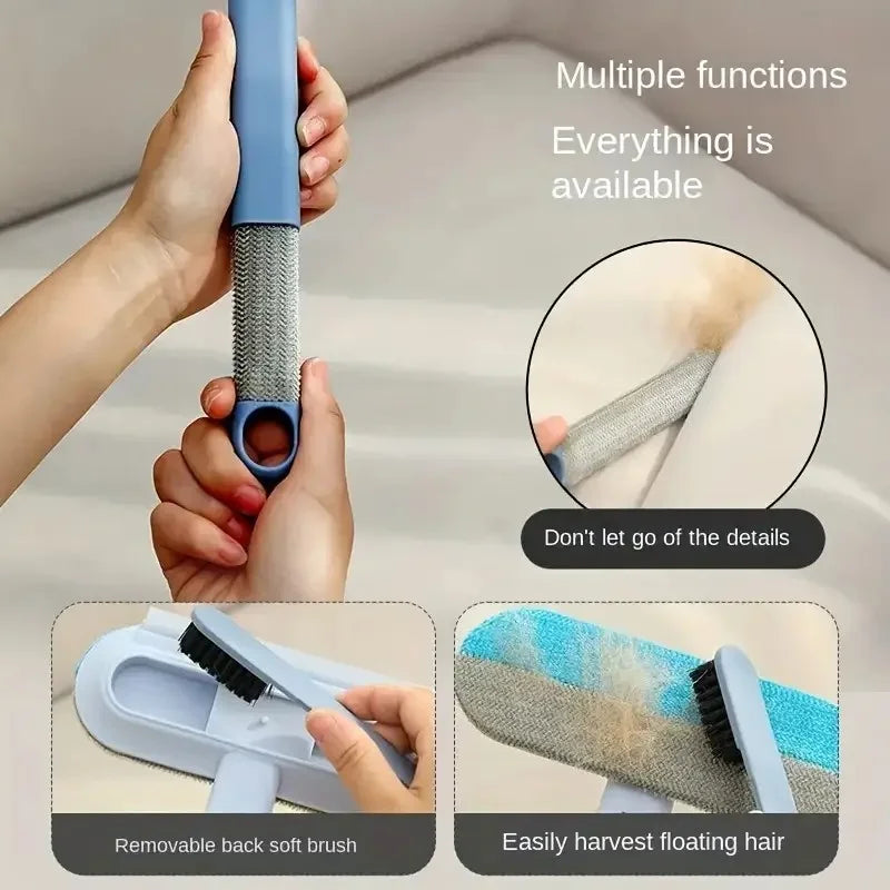 Long-Handle Pet Hair Removal Brush