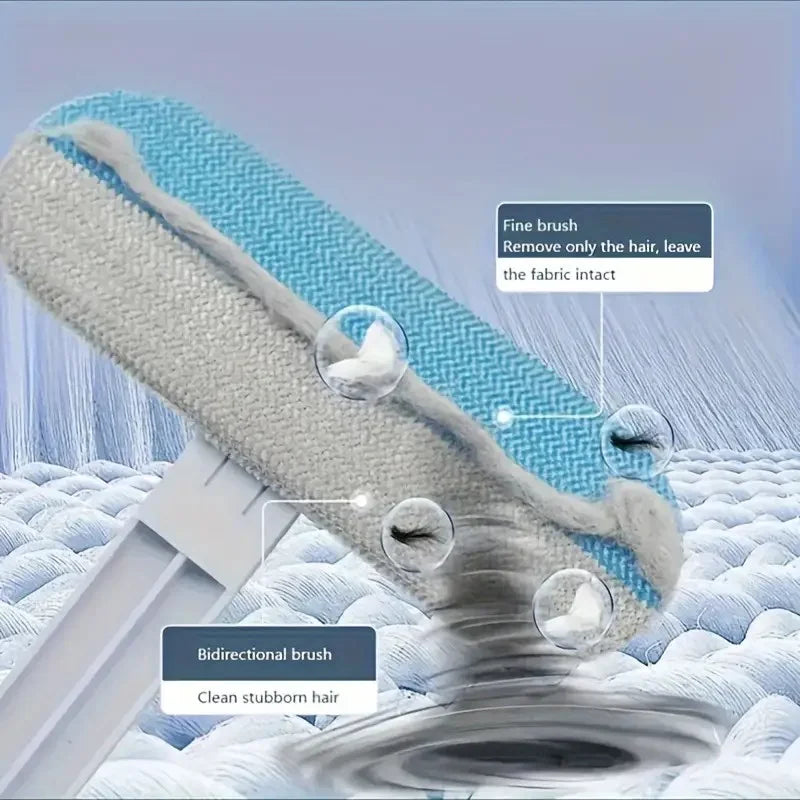 Long-Handle Pet Hair Removal Brush