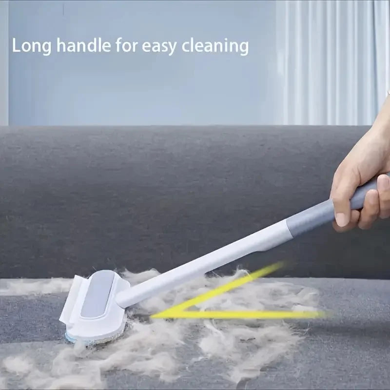 Long-Handle Pet Hair Removal Brush