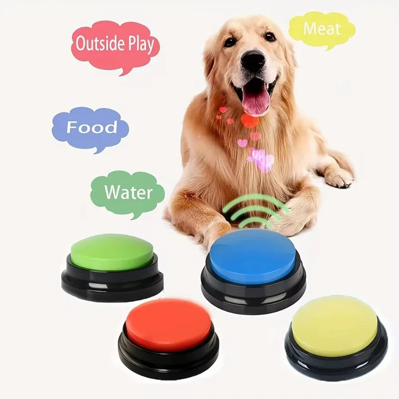 Interactive Pet Training Buttons